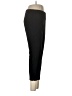 Ecru Solid Black Active Pants Size M - photo 4
