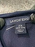 Lands' End Solid Black Blue Casual Dress Size 2X - photo 4