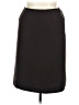 Kasper 100% Polyester Solid Black Casual Skirt Size 14 (petite) - photo 1