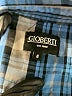 Gioberti Plaid Blue Long Sleeve Button-Down Shirt Size 6 - photo 3