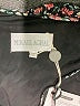 MIKAEL AGHAL 100% Polyester Floral Black Cocktail Dress Size 4 - photo 7
