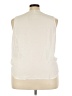 The Vanity Room 100% Polyester Ivory Sleeveless Blouse Size 2X - photo 2