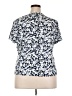 wonderly Floral Blue Short Sleeve T-Shirt Size XXL - photo 2