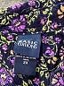 Basic Editions Paisley Purple 3/4 Sleeve Button-Down Shirt Size 2X - photo 4