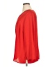 Liz Claiborne 100% Polyester Red 3/4 Sleeve Blouse Size 0X - photo 5