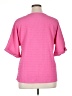 Unbranded 100% Polyester Pink Short Sleeve Blouse Size XL - photo 2