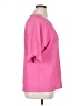 Unbranded 100% Polyester Pink Short Sleeve Blouse Size XL - photo 4