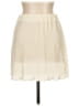 ACOA collection 100% Polyester Solid Ivory Casual Skirt Size L - photo 1