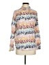 Boden Animal Print White Long Sleeve Blouse Size 4 - photo 1