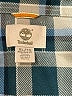 Timberland Checkered-gingham Teal Long Sleeve Button-Down Shirt Size XL - photo 7