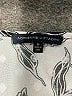 Adrienne Vittadini 100% Polyester Silver Short Sleeve Blouse Size M - photo 7