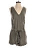 Banana Republic Solid Gray Green Romper Size 0 - photo 1