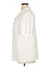 Shein Curve 100% Polyester Ivory Short Sleeve Blouse Size 14 Plus (1) - photo 5