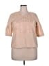 In Tan 3/4 Sleeve Blouse Size 2X - photo 1