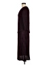 Connected Apparel 100% Polyester Burgundy Casual Dress Size 6 - photo 5