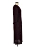 Connected Apparel 100% Polyester Burgundy Casual Dress Size 6 - photo 4