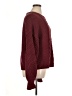 Free People Solid Burgundy Pullover Sweater Size XL - photo 4