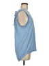 GiGio Blue Sleeveless Top Size M - photo 4