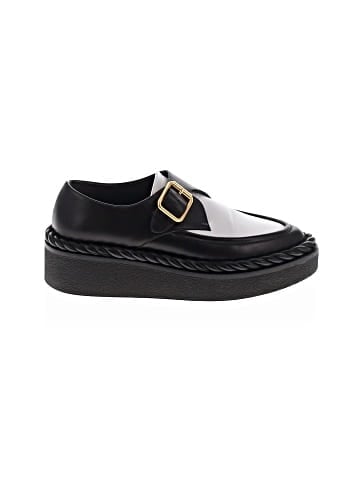 Valentino Garavani Leather Rope Platform Monkstraps (view 1)