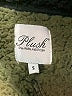 Plush 100% Polyester Green Faux Fur Jacket Size S - photo 6