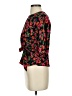 Express 100% Rayon Red 3/4 Sleeve Blouse Size S - photo 5