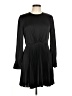 A.L.C. Solid Black Casual Dress Size 8 - photo 1