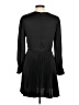 A.L.C. Solid Black Casual Dress Size 8 - photo 2