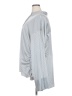Trouve 100% Polyester Metallic Silver Long Sleeve Blouse Size XXL - photo 5