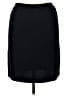 St. John Solid Black Formal Skirt Size 14 - photo 1