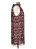 Max Studio 100% Polyester Paisley Burgundy Casual Dress Size L - photo 4