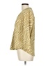 MICHAEL Michael Kors Gold 3/4 Sleeve Blouse Size L - photo 5