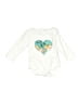 Assorted Brands Graphic Ivory Long Sleeve Onesie Size 80 cm / US 12-18 MO - photo 1