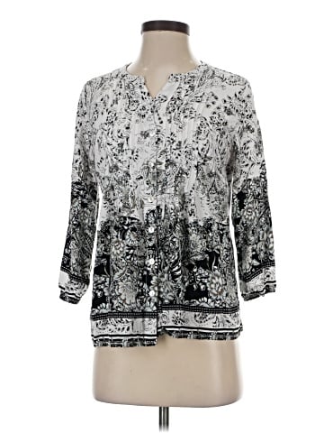 Figueroa & Flower 3/4 Sleeve Blouse (view 1)