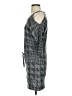 Armani Exchange 100% Wool Houndstooth Gray Casual Dress Size S - photo 5