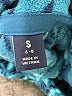 Lands' End 100% Polyester Paisley Blue Pullover Sweater Size S - photo 8