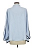 Unbranded 100% Polyester Color Block Blue 3/4 Sleeve Blouse Size M - photo 2