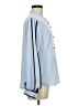 Unbranded 100% Polyester Color Block Blue 3/4 Sleeve Blouse Size M - photo 4