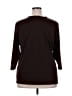 Venezia 100% Polyester Brown 3/4 Sleeve Top Size 22 - 24 Plus - photo 2