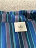 CAbi 100% Polyester Stripes Blue 3/4 Sleeve Blouse Size M - photo 7