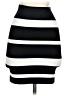 BCBGMAXAZRIA Stripes Black Casual Skirt Size XS - photo 2