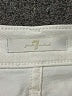 7 For All Mankind Ivory Denim Shorts Size 23 waist - photo 3