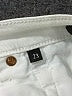 7 For All Mankind Ivory Denim Shorts Size 23 waist - photo 4