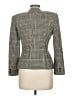 Kasper A.S.L. Houndstooth Plaid Gray Blazer Size 6 - photo 2