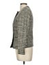 Kasper A.S.L. Houndstooth Plaid Gray Blazer Size 6 - photo 5