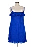 Ella Moss 100% Rayon Blue Cocktail Dress Size M - photo 2