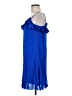 Ella Moss 100% Rayon Blue Cocktail Dress Size M - photo 5