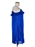 Ella Moss 100% Rayon Blue Cocktail Dress Size M - photo 4