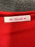 Blush 100% Polyester Solid Red Cocktail Dress Size 13 - photo 7