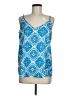 Tecrew 100% Polyester Blue Sleeveless Top Size M - photo 1