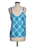 Tecrew 100% Polyester Blue Sleeveless Top Size M - photo 2